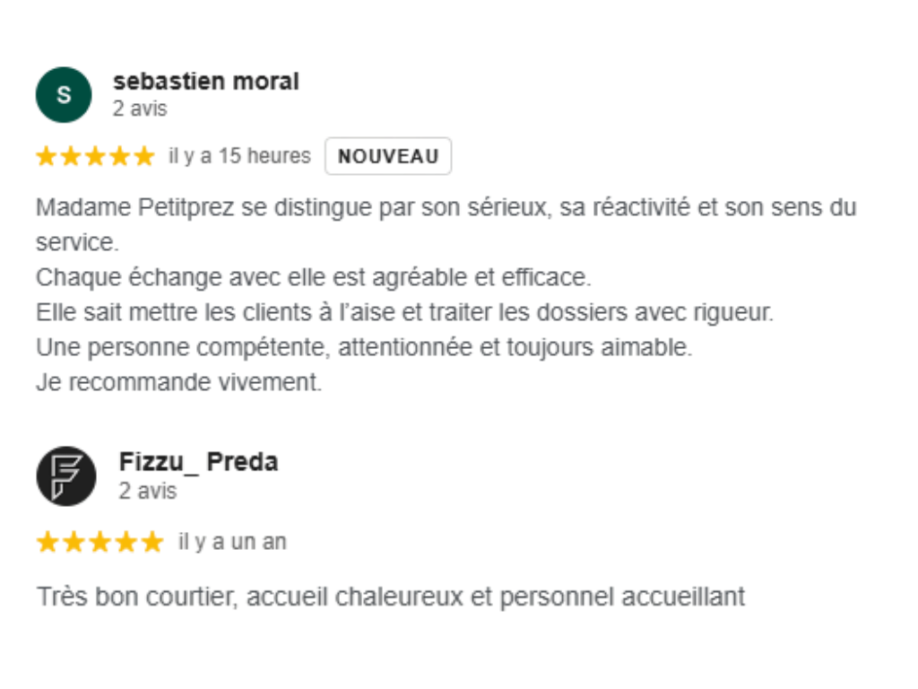 Avis Clients Assurances Pilliot 2