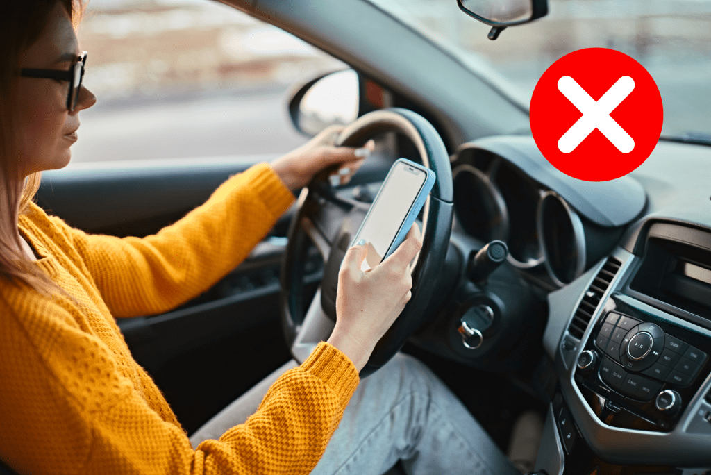 Interdiction de téléphoner au volant