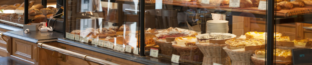 Viennoiseries dans une boulangerie