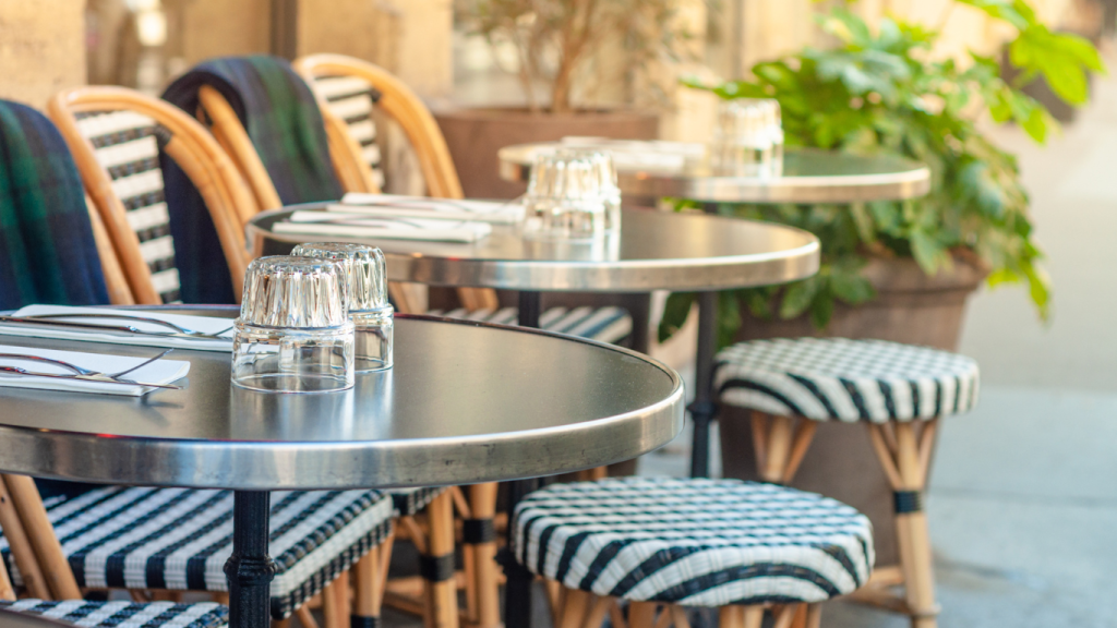 Terrasse de café