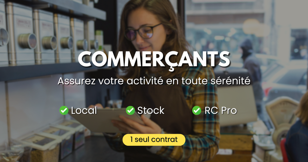 Commerçant dans son magasin